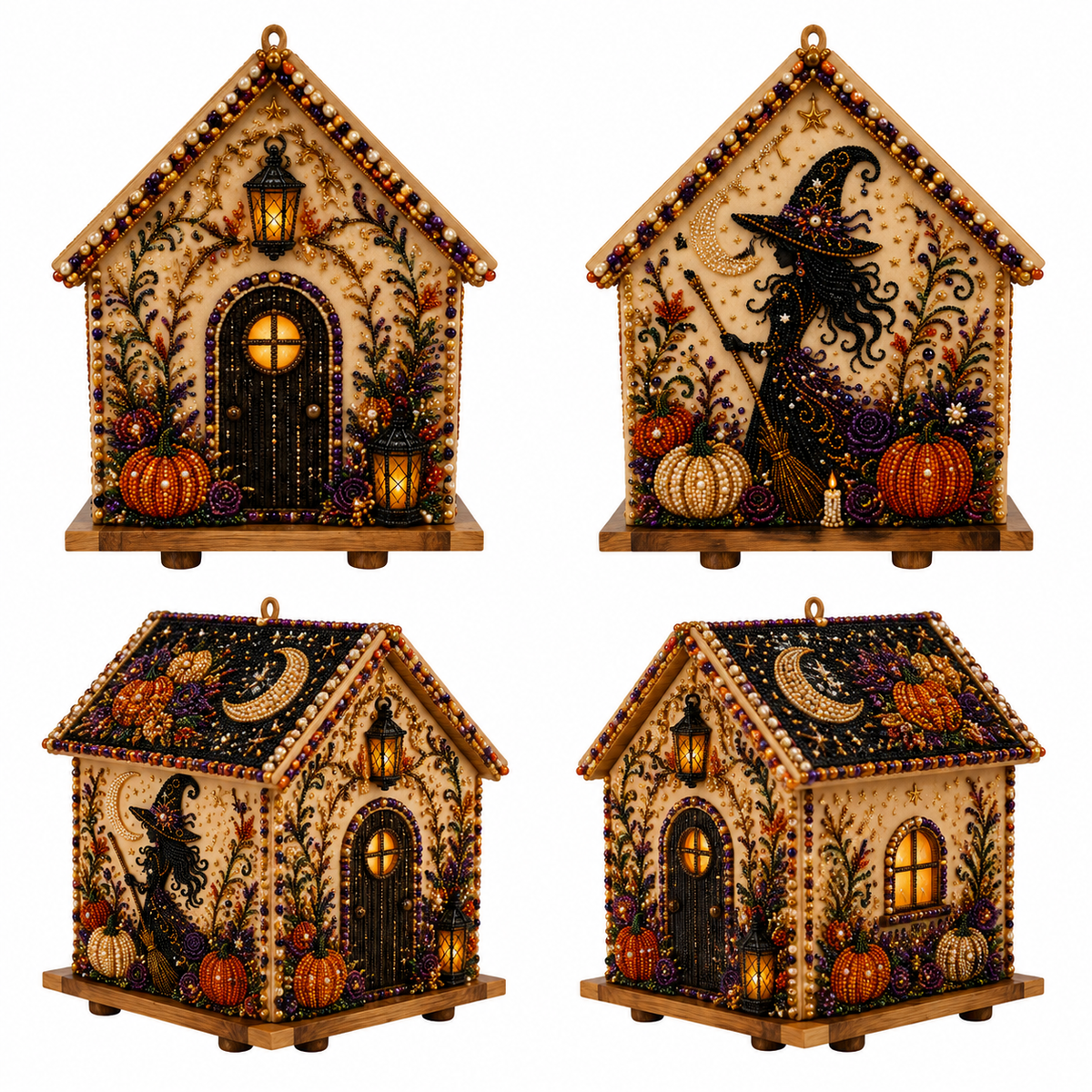 Plymagic DIY Pearl Art - Moonlight Enchanted Cottage Collection