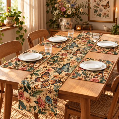 🌸 Boho Botanical Dining Table Decor Kit