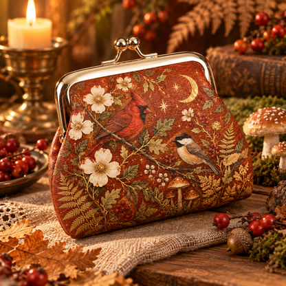 🦋 Vintage Floral Kiss Lock Coin Purse | 5 Styles