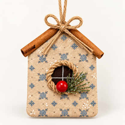 Vintage Farmhouse – Vintage Farmhouse Mini Hanging Decorations for Christmas Tree