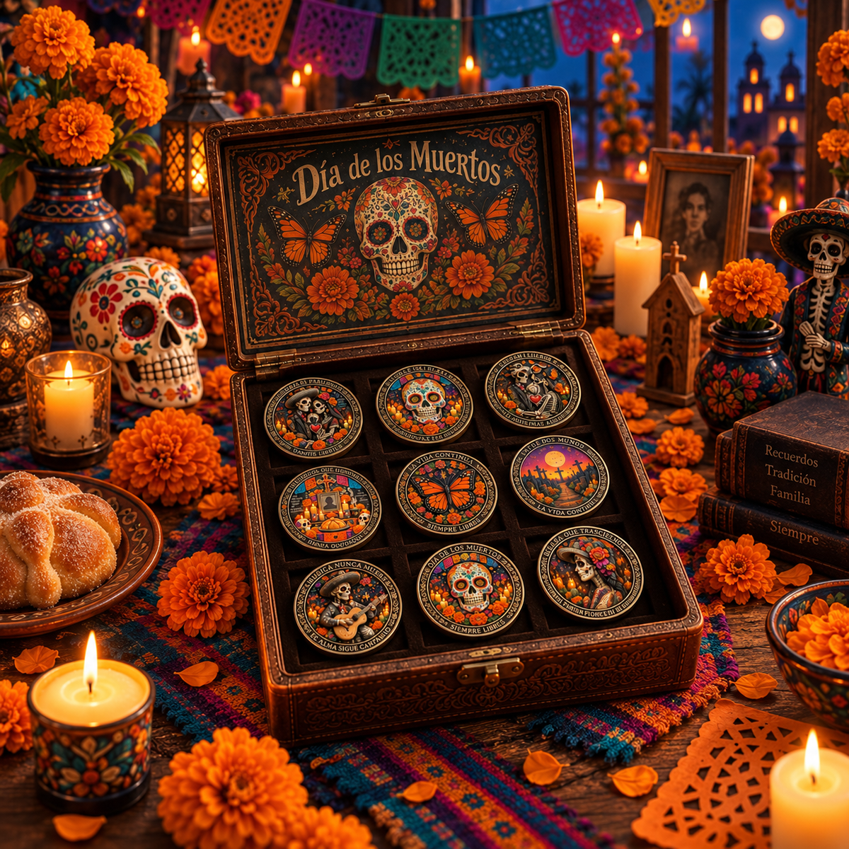 Día de los Muertos Commemorative Coin Collection