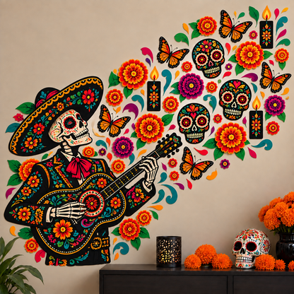 💀🌼 Día de los Muertos Wall Decor – Bring the Celebration Home