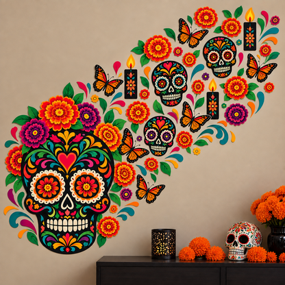 💀🌼 Día de los Muertos Wall Decor – Bring the Celebration Home