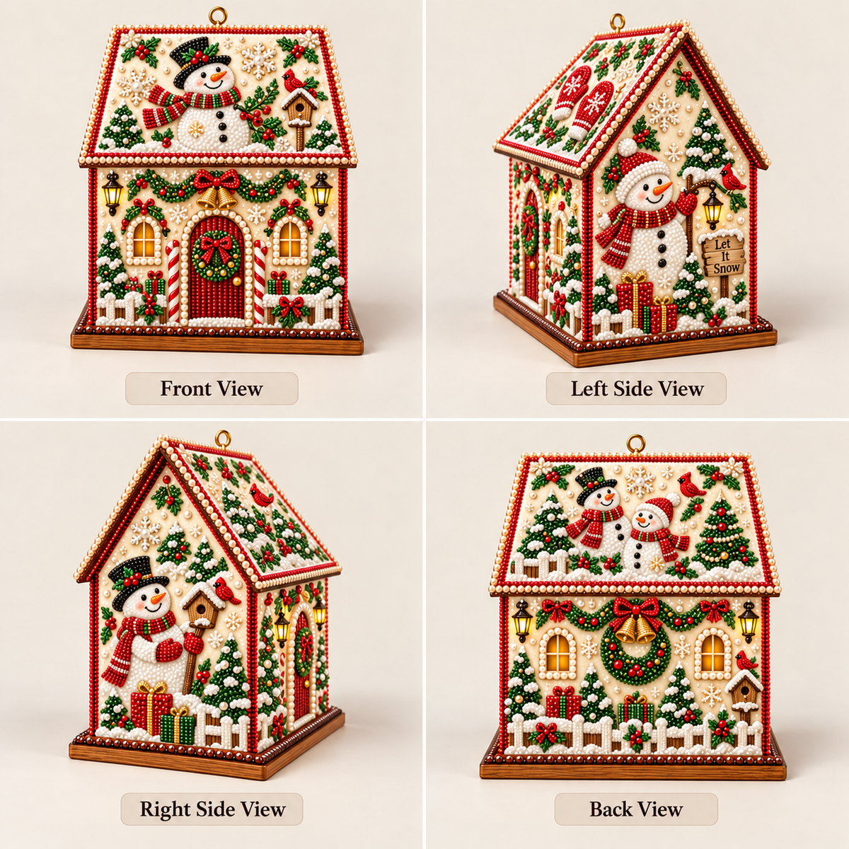 Plymagic DIY Pearl Art - Christmas Heirloom Cottage