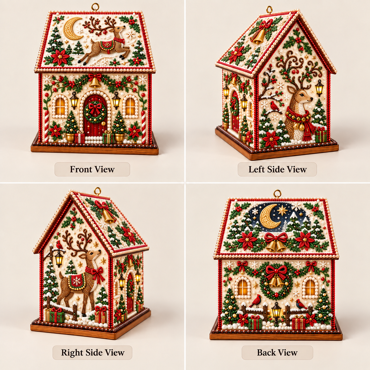 Plymagic DIY Pearl Art - Christmas Heirloom Cottage