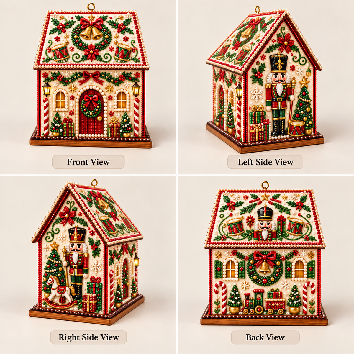 Plymagic DIY Pearl Art - Christmas Heirloom Cottage