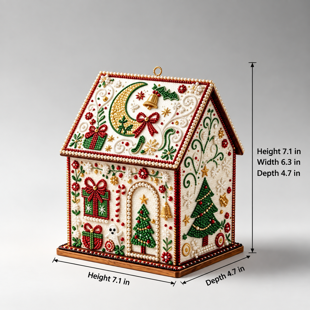 Plymagic DIY Pearl Art - Christmas Heirloom Cottage