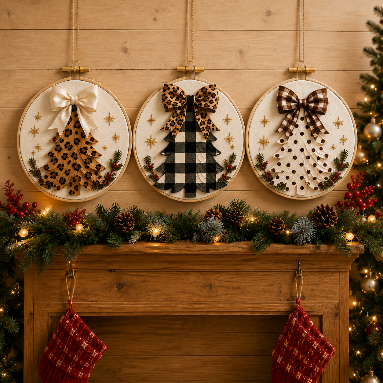 Plymagic DIY Embroidery Kit - 🎄 Cozy Christmas Tree