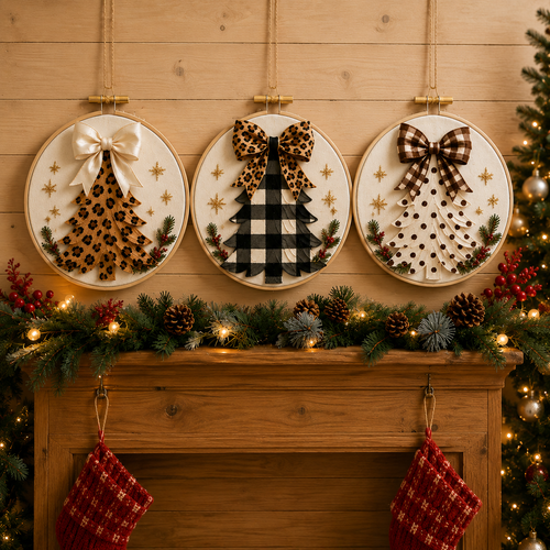 Plymagic DIY Embroidery Kit - 🎄 Cozy Christmas Tree