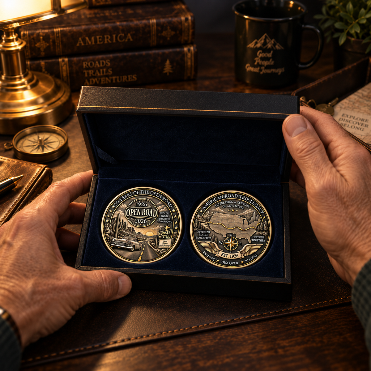 1926–2026 Open Road Centennial Commemorative Coin