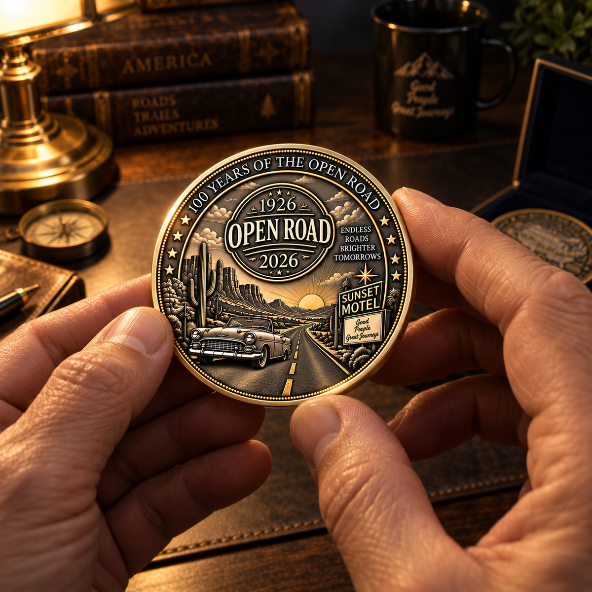 1926–2026 Open Road Centennial Commemorative Coin