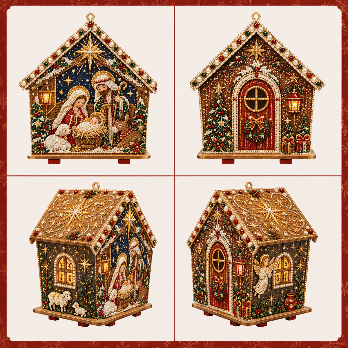 Plymagic DIY Pearl Art  - Christmas Faith & Blessings Collection