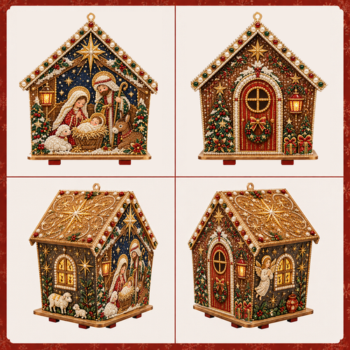 Plymagic DIY Pearl Art  - Christmas Faith & Blessings Collection