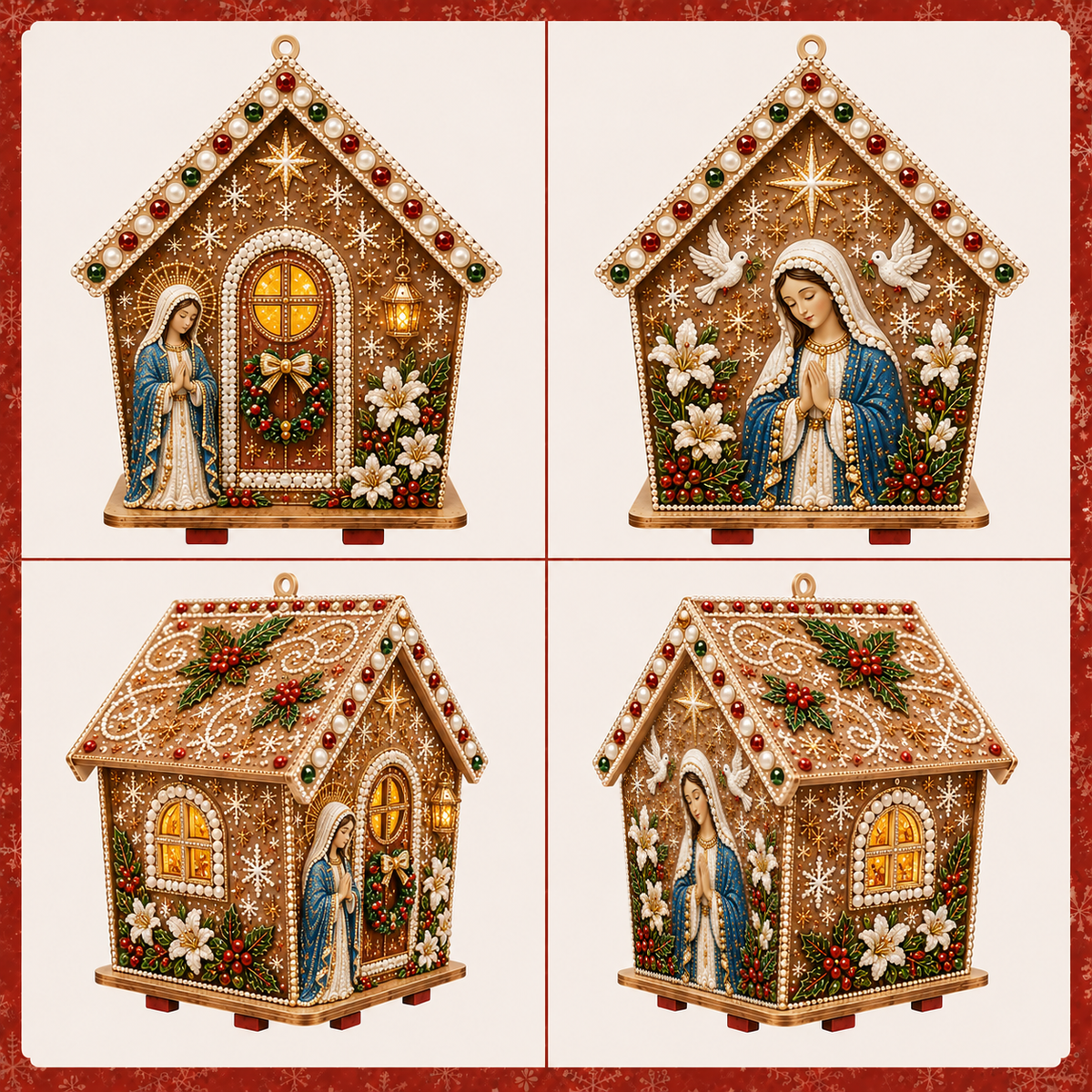 Plymagic DIY Pearl Art  - Christmas Faith & Blessings Collection