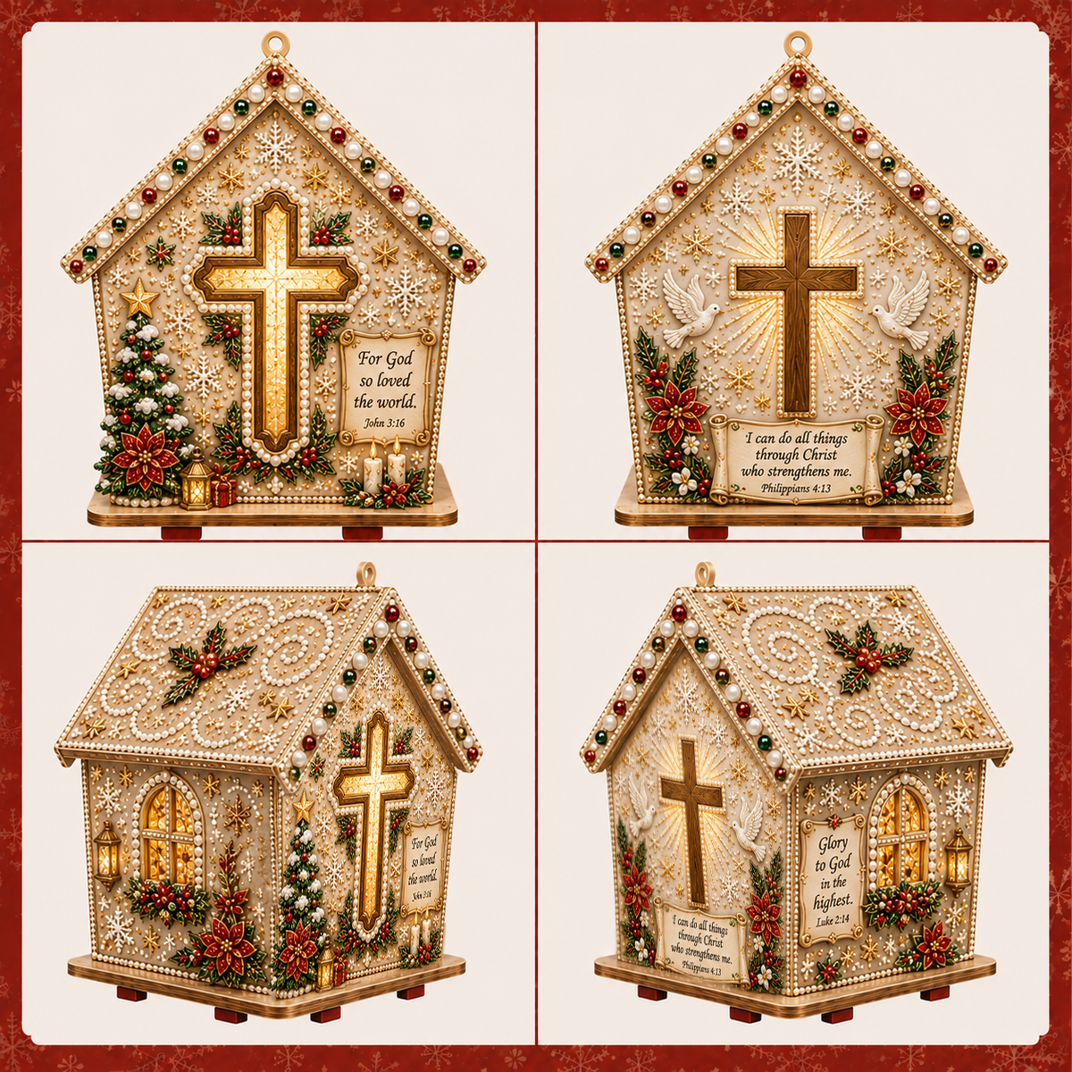 Plymagic DIY Pearl Art  - Christmas Faith & Blessings Collection