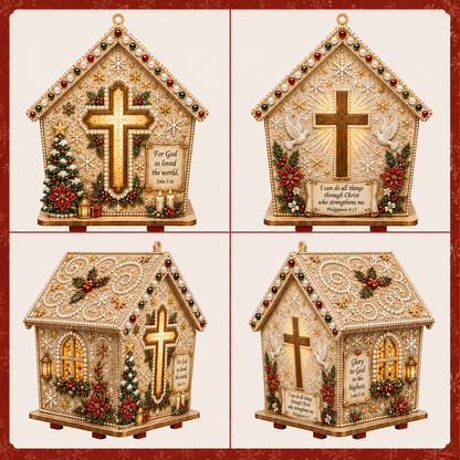 Plymagic DIY Pearl Art  - Christmas Faith & Blessings Collection