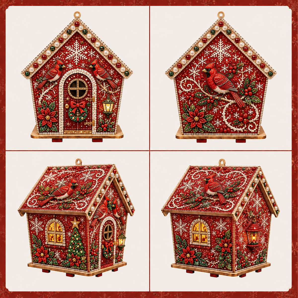 Plymagic DIY Pearl Art  - Whimsical Garden Cottage Collection