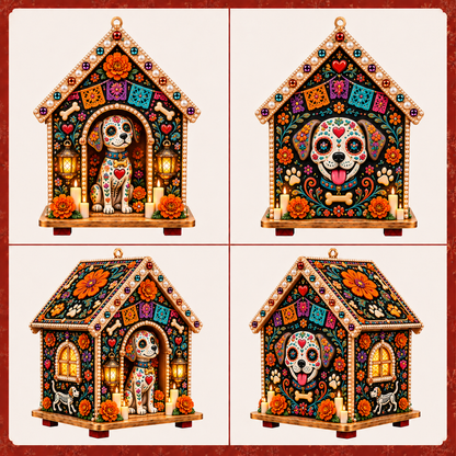 Plymagic DIY Pearl Art  - Day of the Dead Cottage