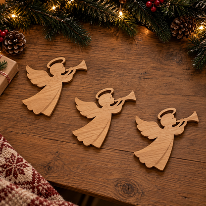 ✨ Christmas Angel Wall Lights – Create a Magical Holiday Glow in Your Home