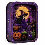 Plymagic DIY Pearl Art - Halloween Wooden Tabletop