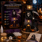 🎄 Halloween Sea‑Glass Lighthouse DIY Kits
