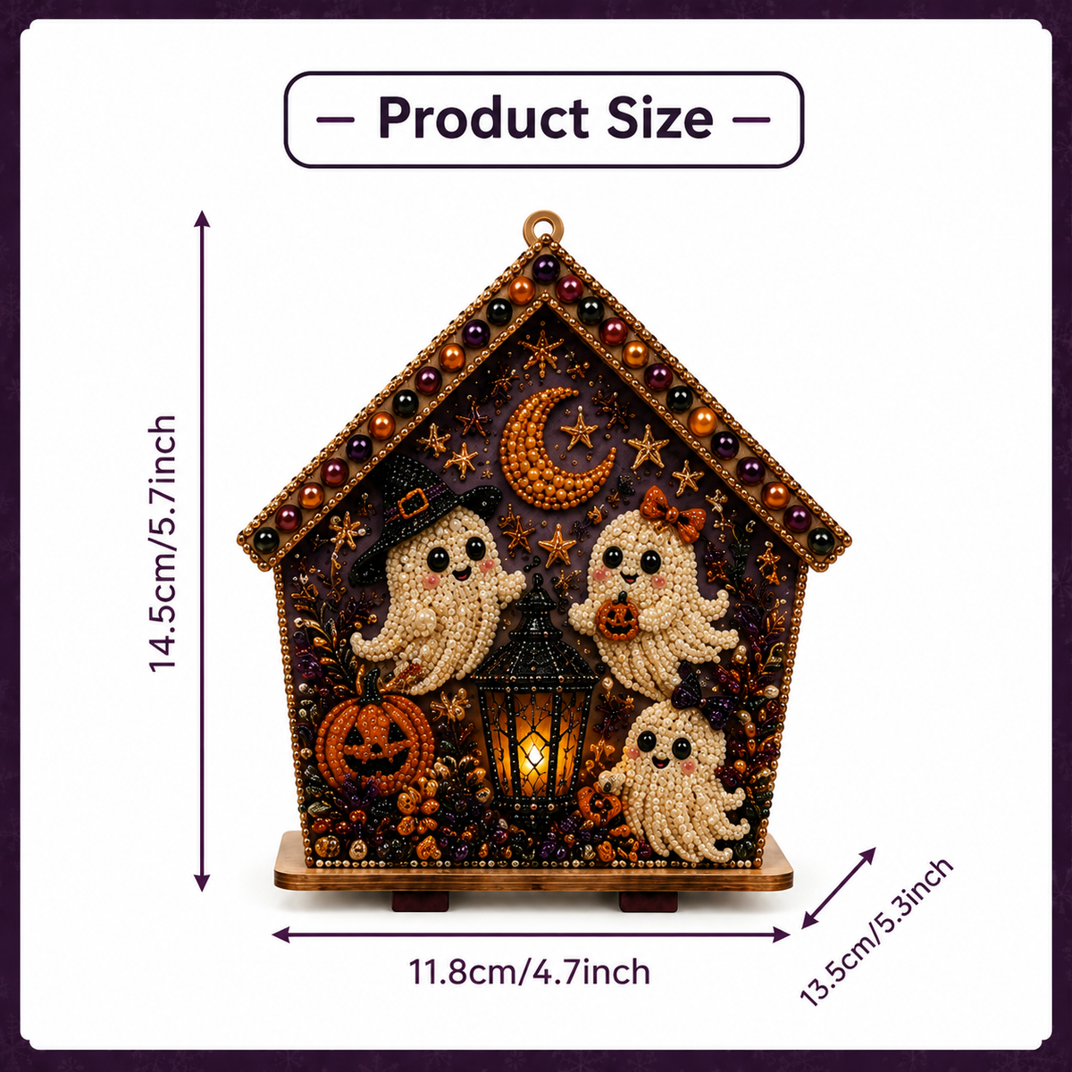 Plymagic DIY Pearl Art - Moonlight Enchanted Cottage Collection