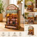 Plymagic DIY Mini House - Creative Fridge Magnets