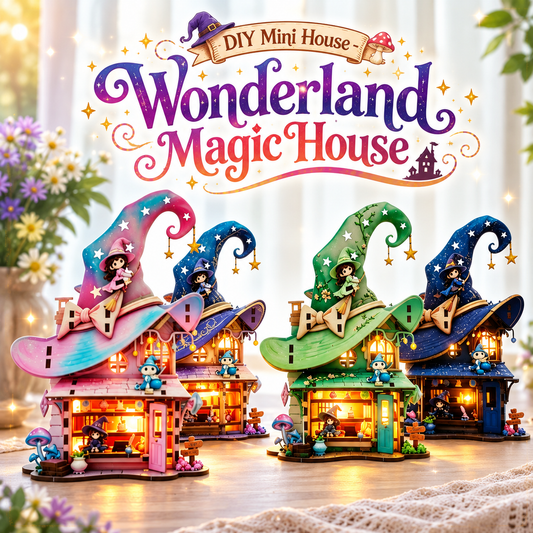 Plymagic DIY Mini House - Wonderland Magic House
