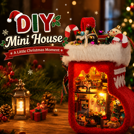 Plymagic DIY Mini House - A Little Christmas Moment