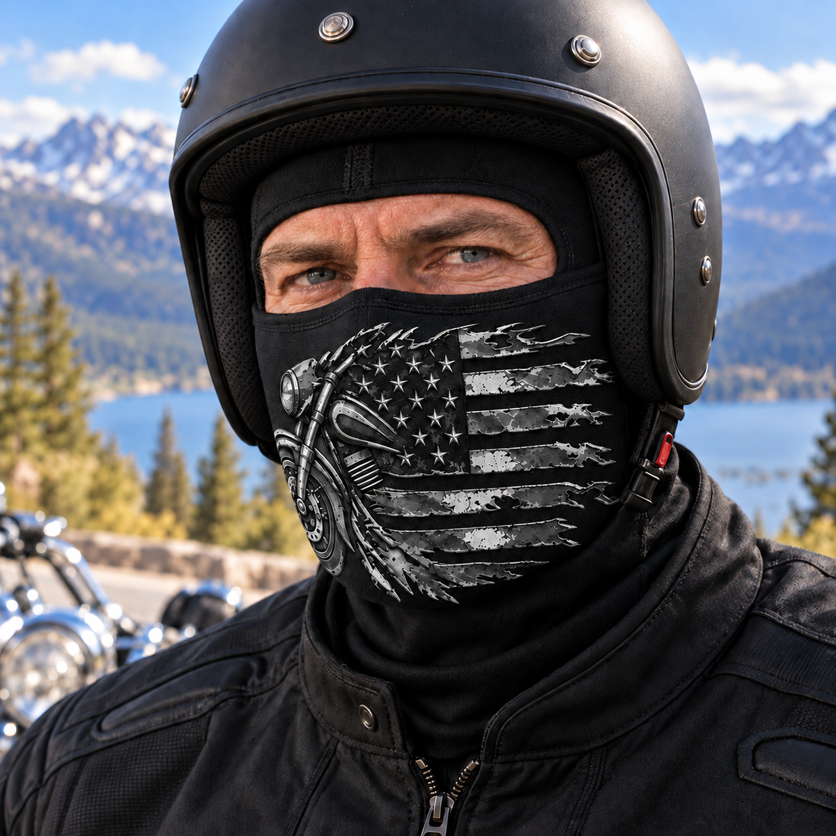 ❄️ Winter Fleece Balaclava – Under-Helmet Warmth