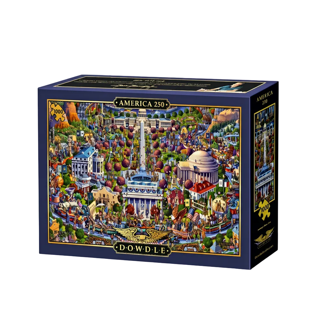 Plymagic Puzzle - America's 250th Celebration Puzzle(1000pcs)