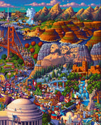 Plymagic Puzzle - America's 250th Celebration Puzzle(1000pcs)