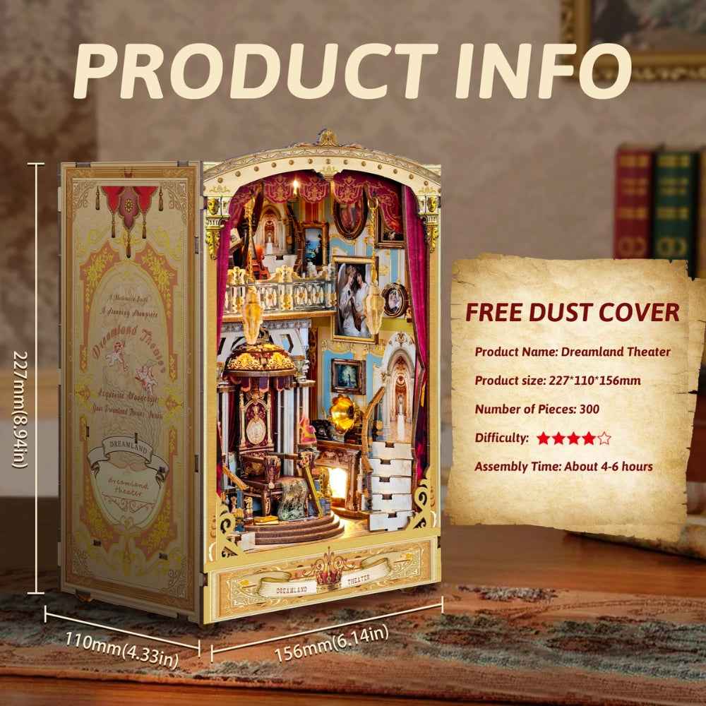 Plymagic DIY Book Nook - Dreamland Theater