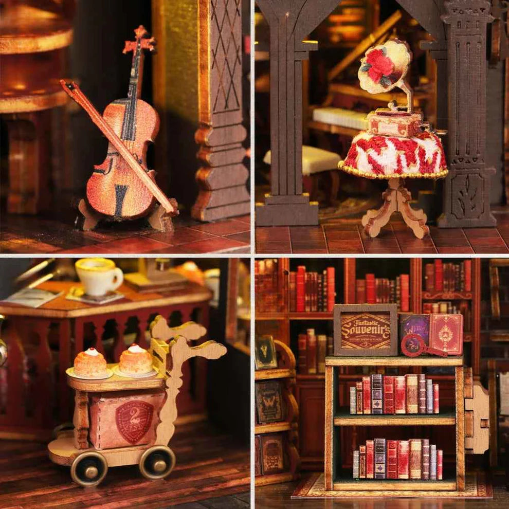 Plymagic Assembly Model - Letter Coffee Dollhouse
