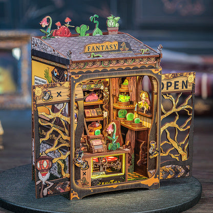 Plymagic DIY Book Nook - Fantacy Plant Shop