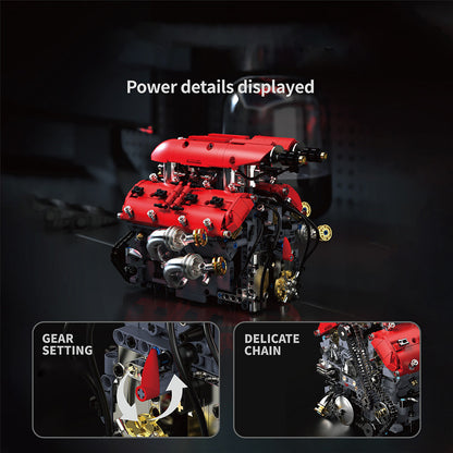 Plymagic Assembly Model - V8 Turbo Engine