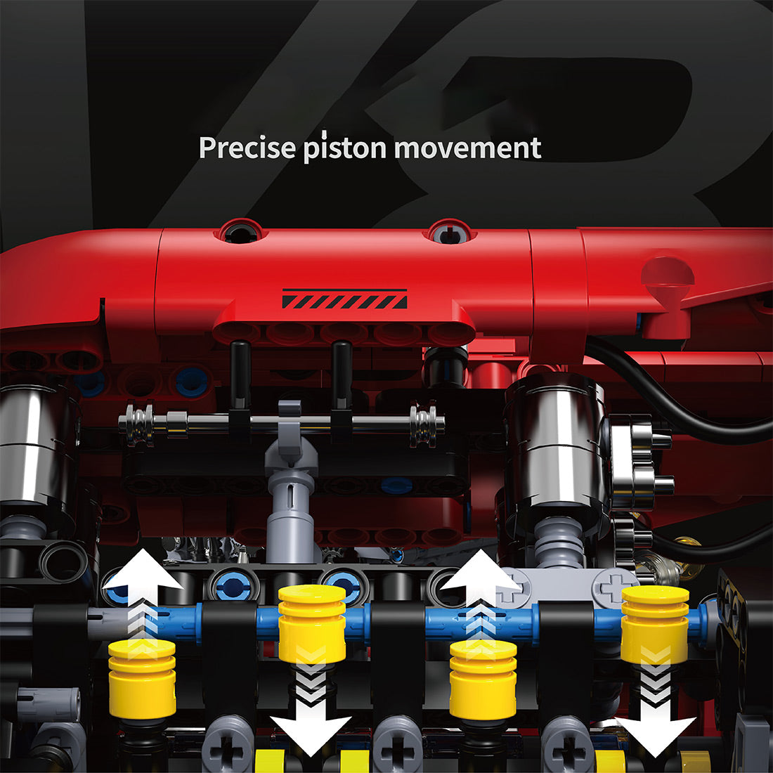 Plymagic Assembly Model - V8 Turbo Engine