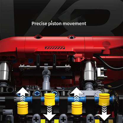 Plymagic Assembly Model - V8 Turbo Engine
