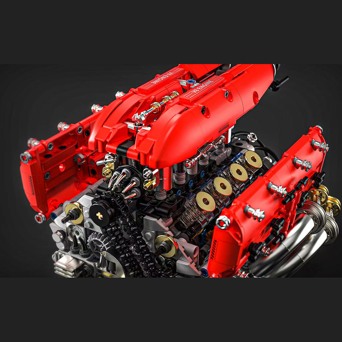 Plymagic Assembly Model - V8 Turbo Engine