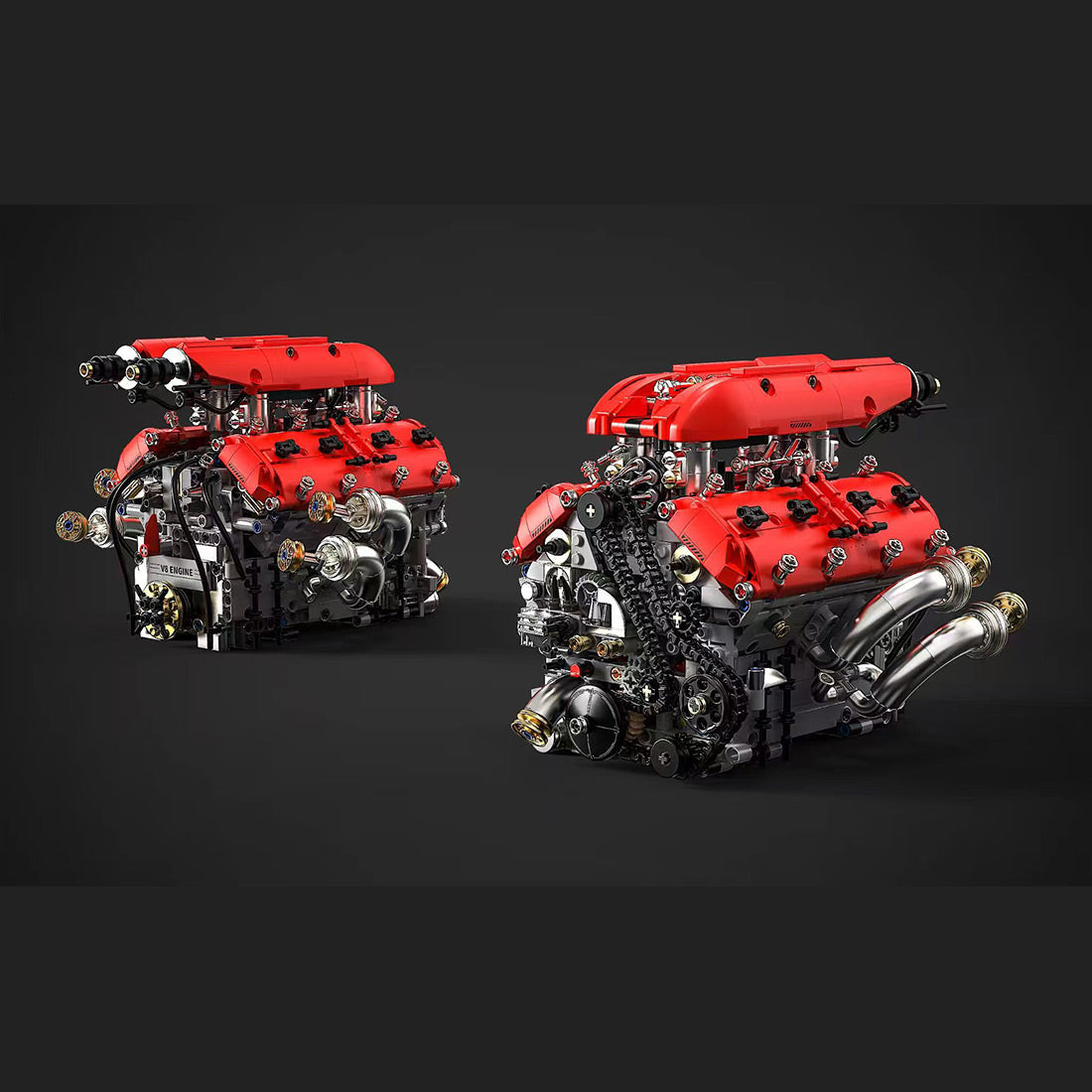 Plymagic Assembly Model - V8 Turbo Engine