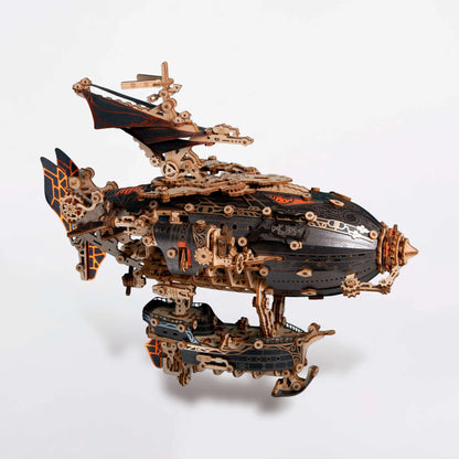 Plymagic Assembly Model - Victorian Fantasy Steampunk Airship