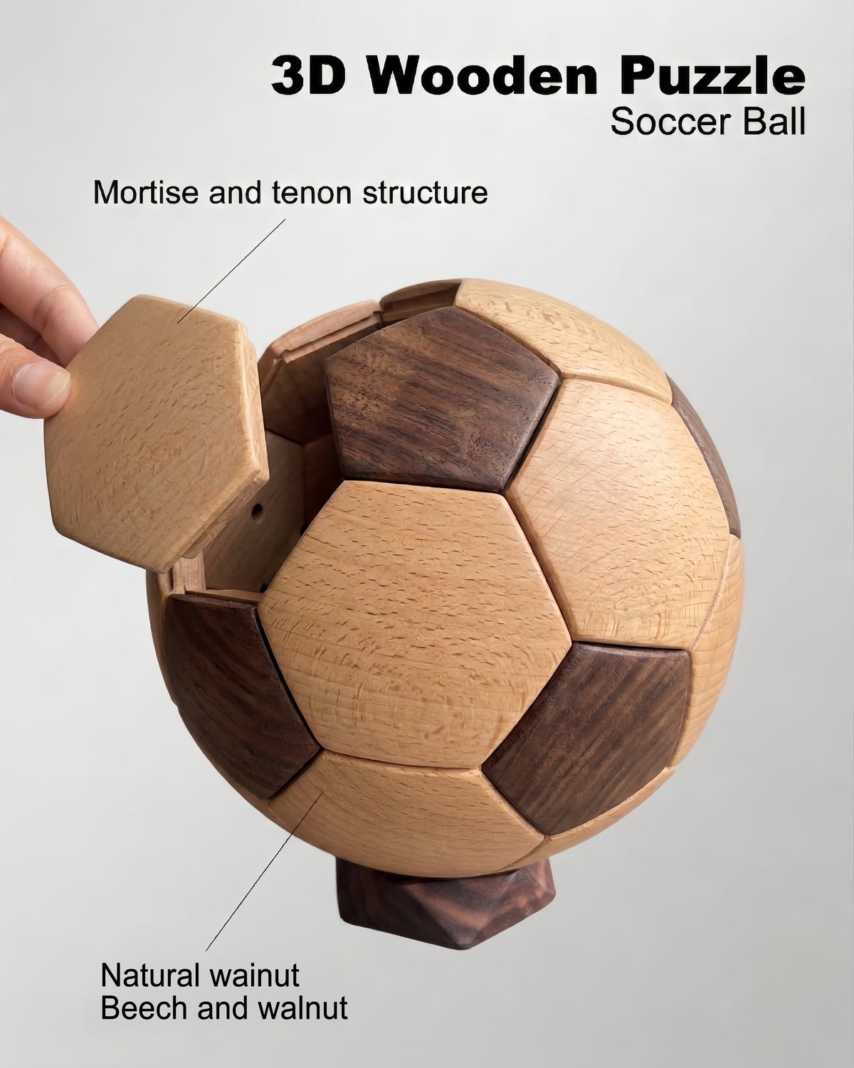 Plymagic Assembly Model -  Soccer Ball
