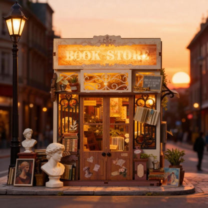 Plymagic DIY Book Nook - Art Bookstore