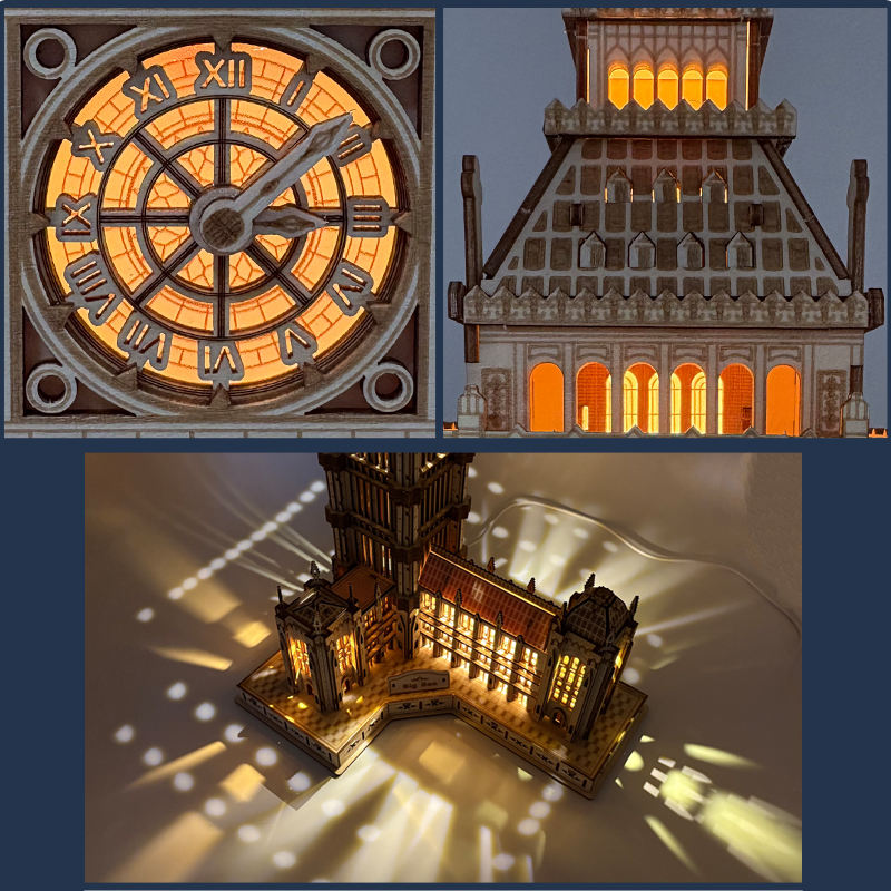 Plymagic Assembly Model - Big Ben – plymagic.com™️