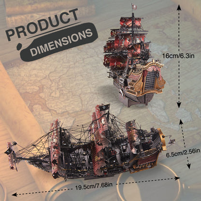 Plymagic Assembly Model - Queen Anne's Revenge