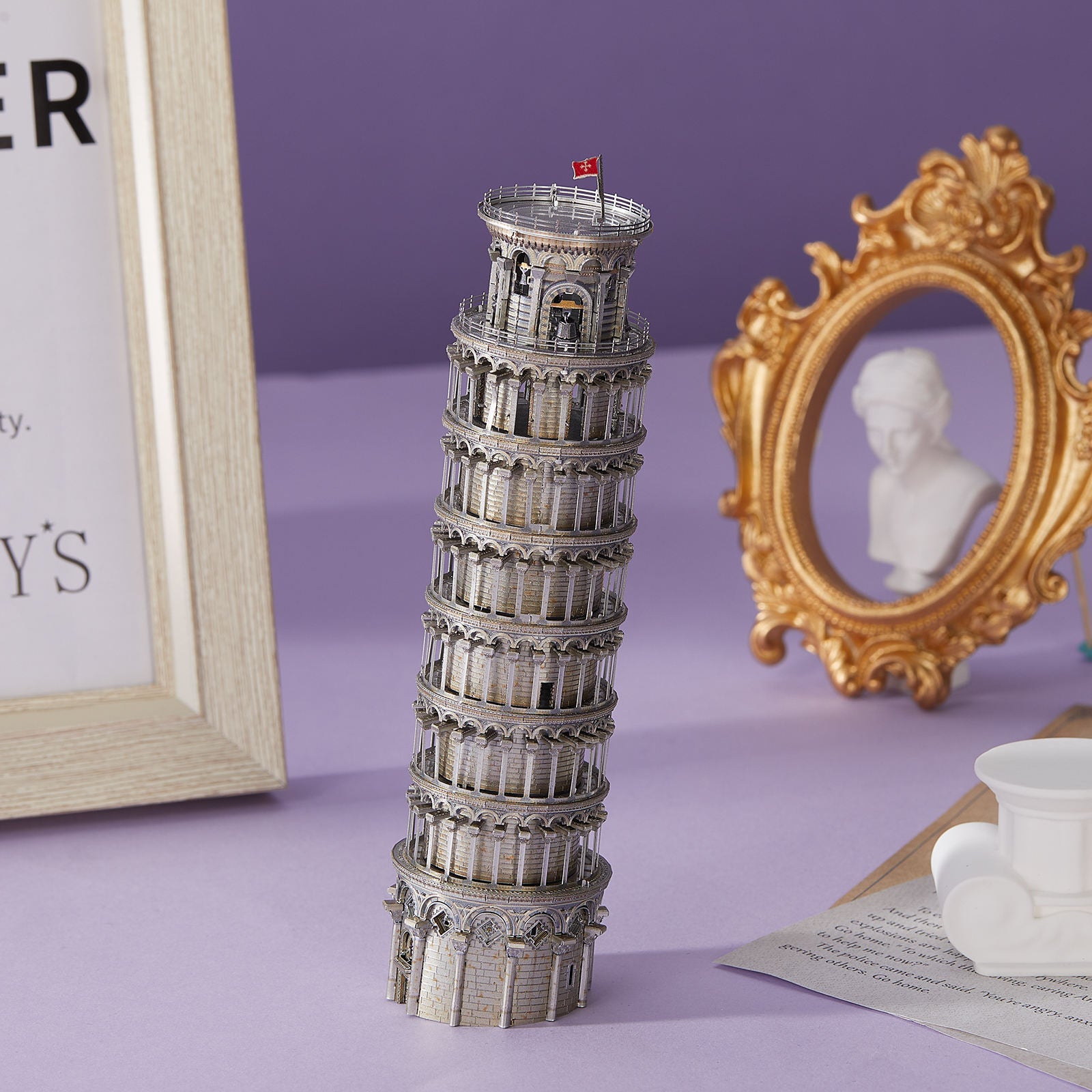 Plymagic Assembly Model - Leaning Tower of Pisa