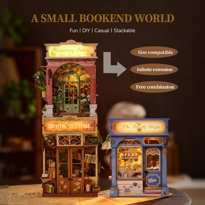 Plymagic DIY Book Nook - Art Bookstore