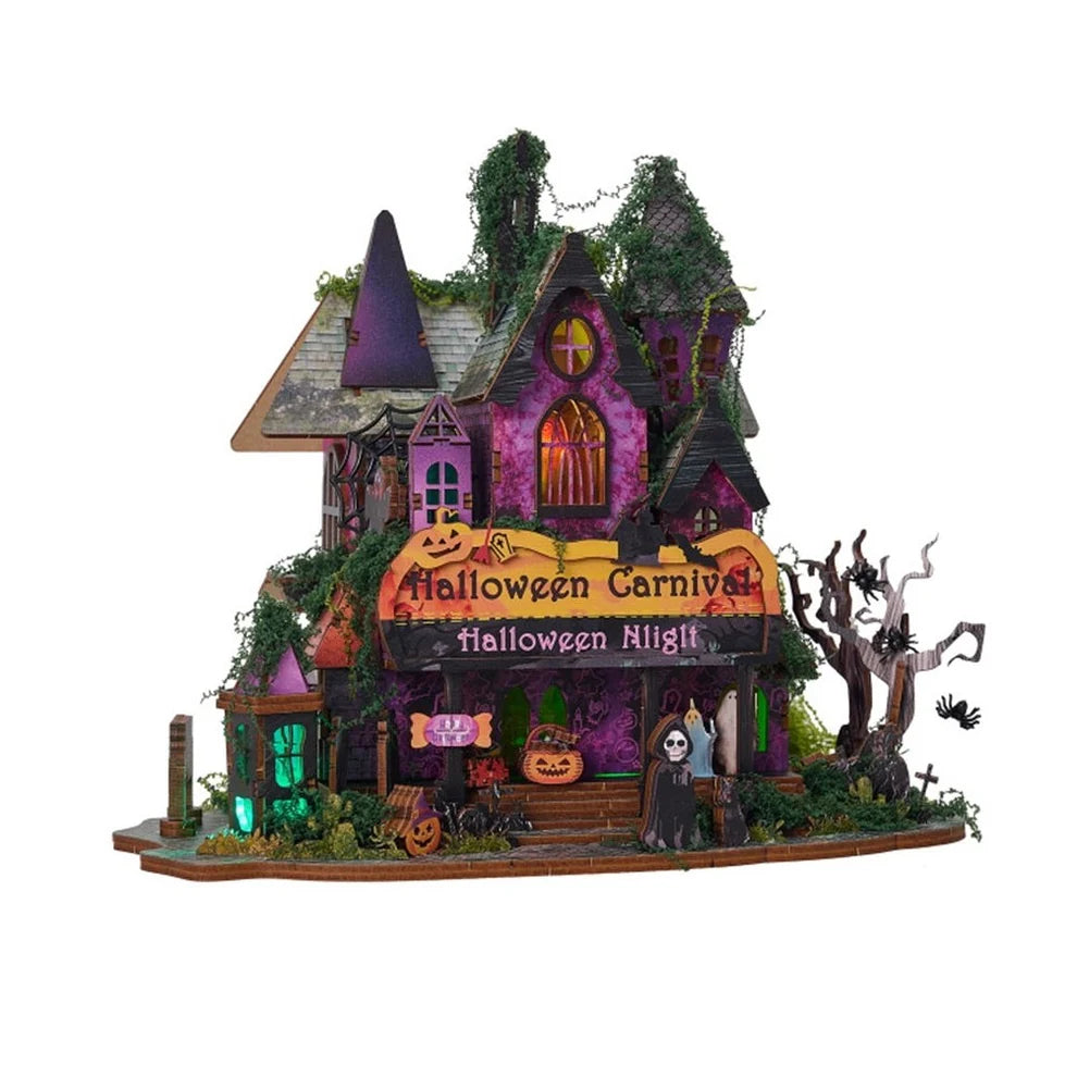Plymagic DIY Mini House - Halloween Night