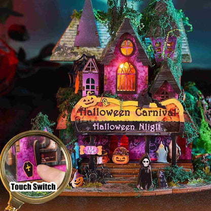 Plymagic DIY Mini House - Halloween Night