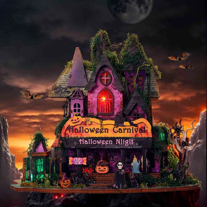 Plymagic DIY Mini House - Halloween Night